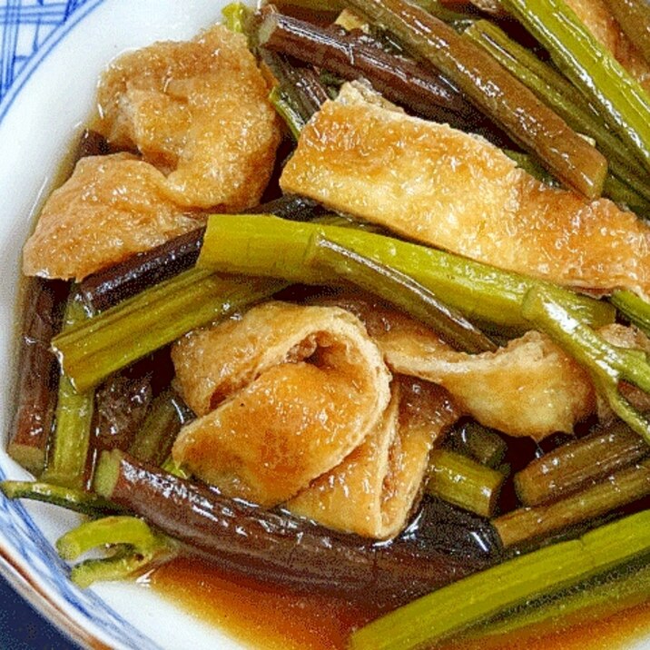 わらびと油揚げの炒め煮 レシピ 作り方 By Startrek 楽天レシピ